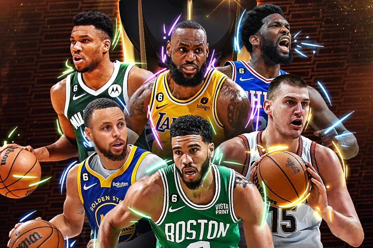 2025년 NBA 우승 후보팀의 주요 선수들 사진