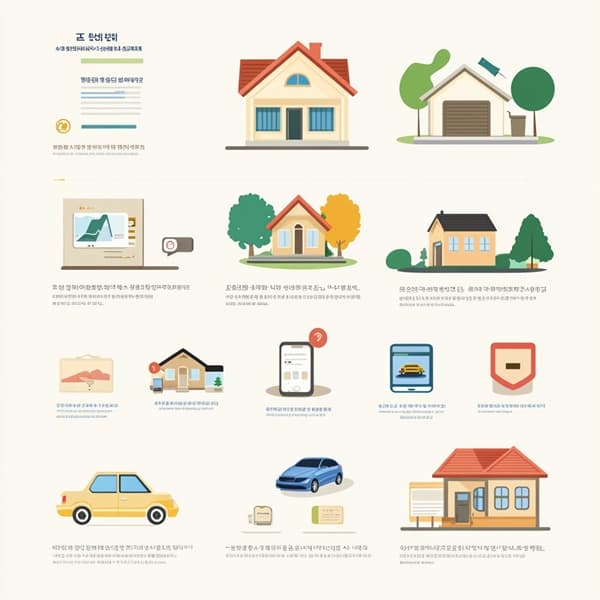 건강보험료 부과 기준(소득, 재산, 자동차)을 설명하는 인포그래픽