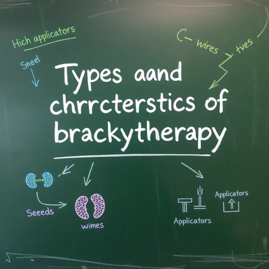 근접치료 기술들의 구체적인 특징과 선량 측정