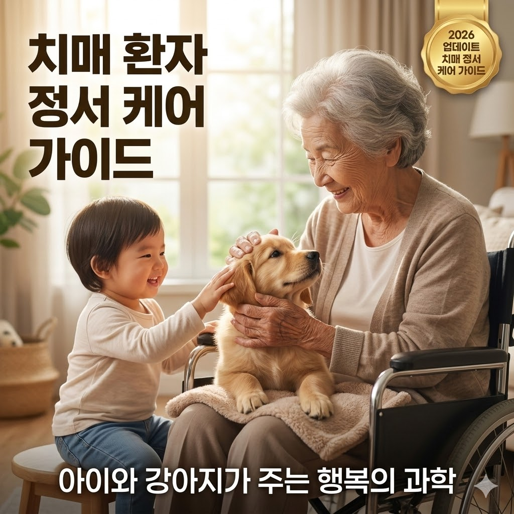 아이와 손을 맞잡은 어르신의 모습, 세대 간 정서적 유대감