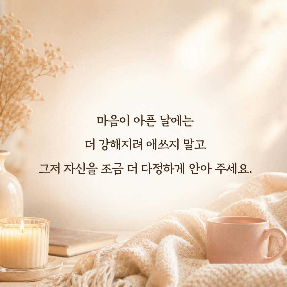 마음의 위로가 되는 글 힘이 되는 글귀 문구 이미지 모음