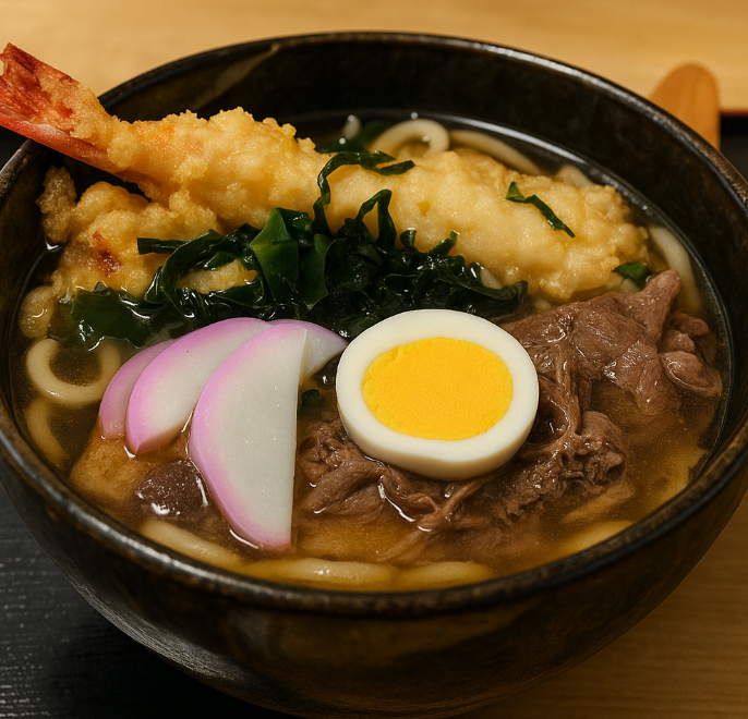 대마도식당 우동차야의 스페셜우동