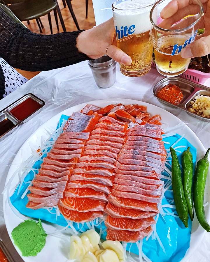 6시내고향 경북 봉화 송어회 송어구이 송어알구이 요리 맛집 오늘 방송 추천
