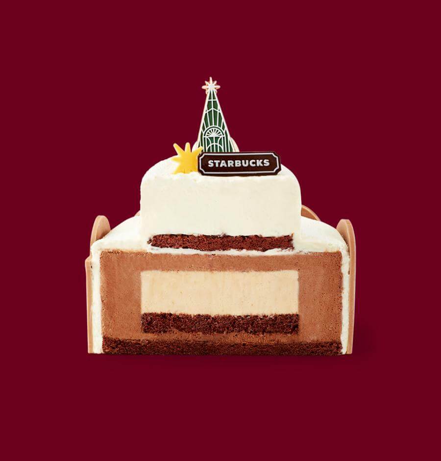 스타벅스크리스마스케이크