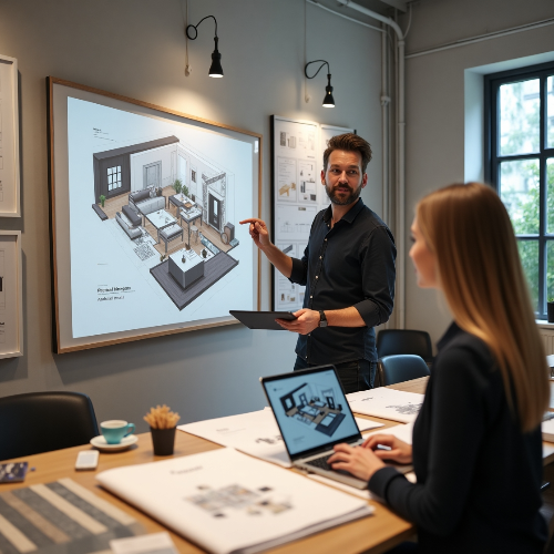 공간 디자이너, 감성과 기술이 공존하는 공간 창조자