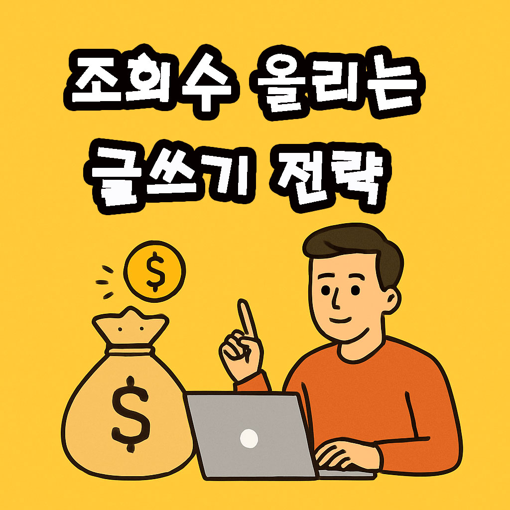 조회수 올리는 글쓰기 전략 썸네일