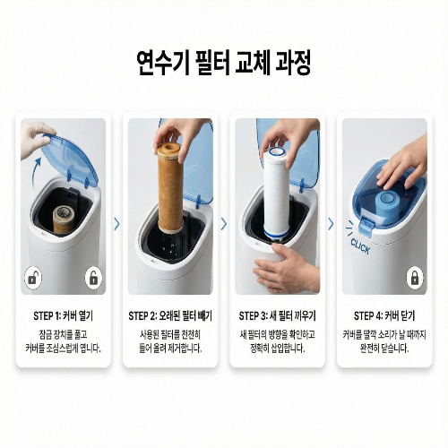 연수기 필터 교체, 피부를 위한 깨끗한 물 관리법