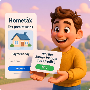 2025 근로장려금 지급일 이미지