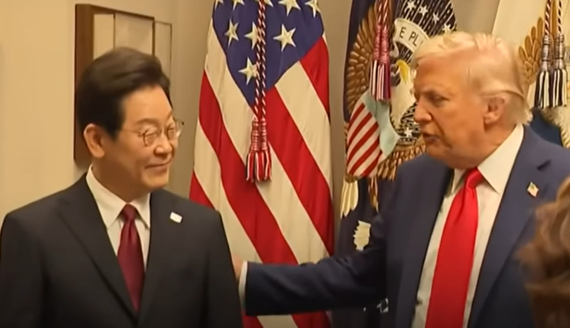 이재명 볼펜, 트럼프 볼펜, 이재명 펜, 트럼프 펜, 펜, 골프채, 볼펜, 이재명 대통령, 트럼프 대통령, 선물, 펜 선물, 볼펜 선물