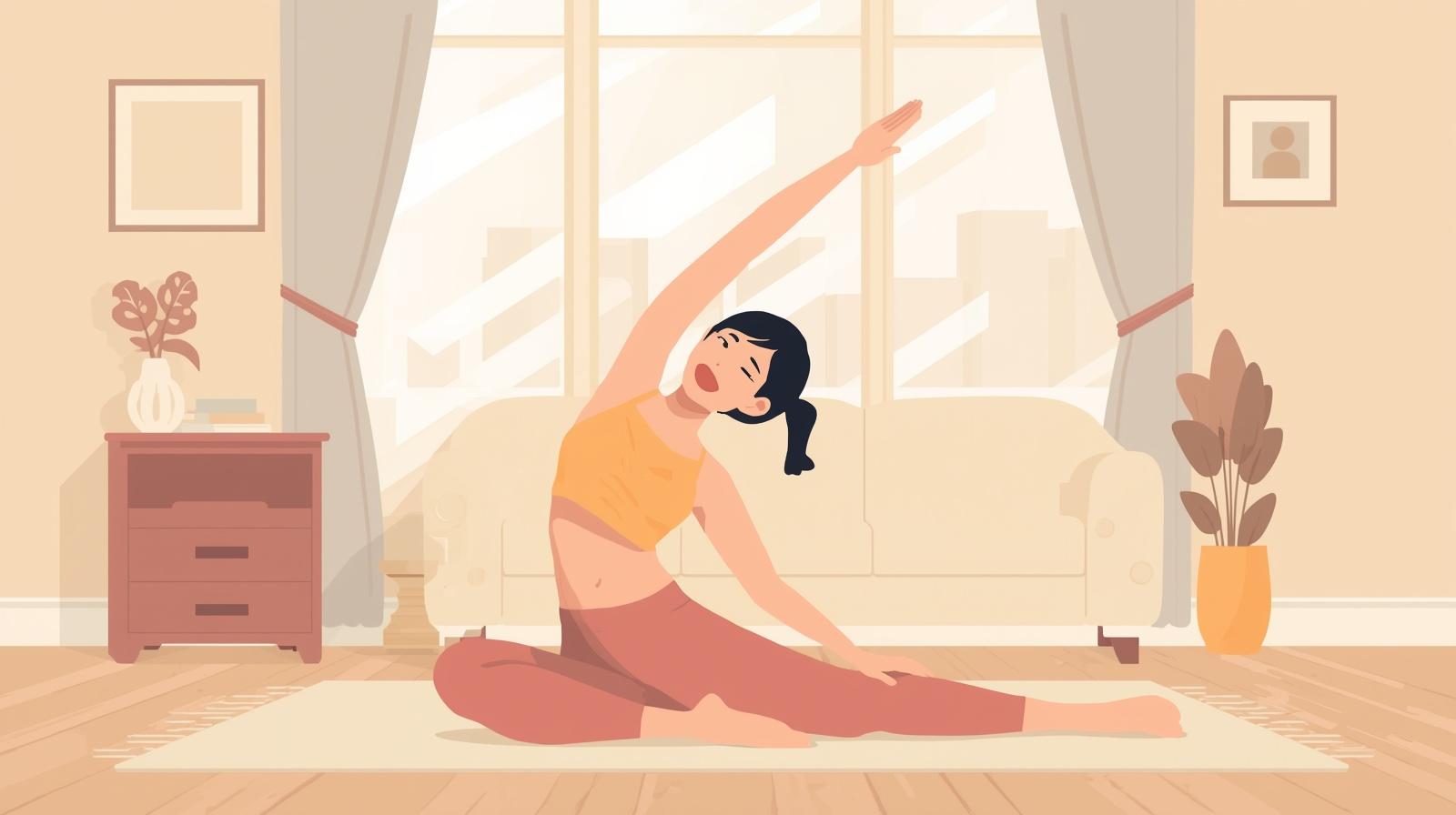 면역력 회복 스트레칭 1분