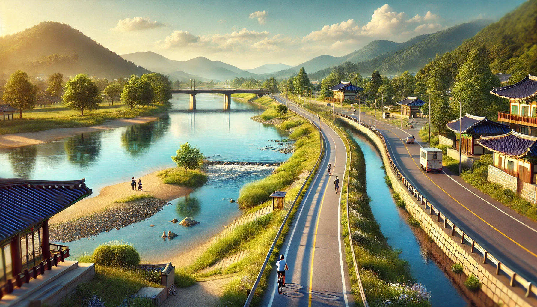 양평 남한강병길