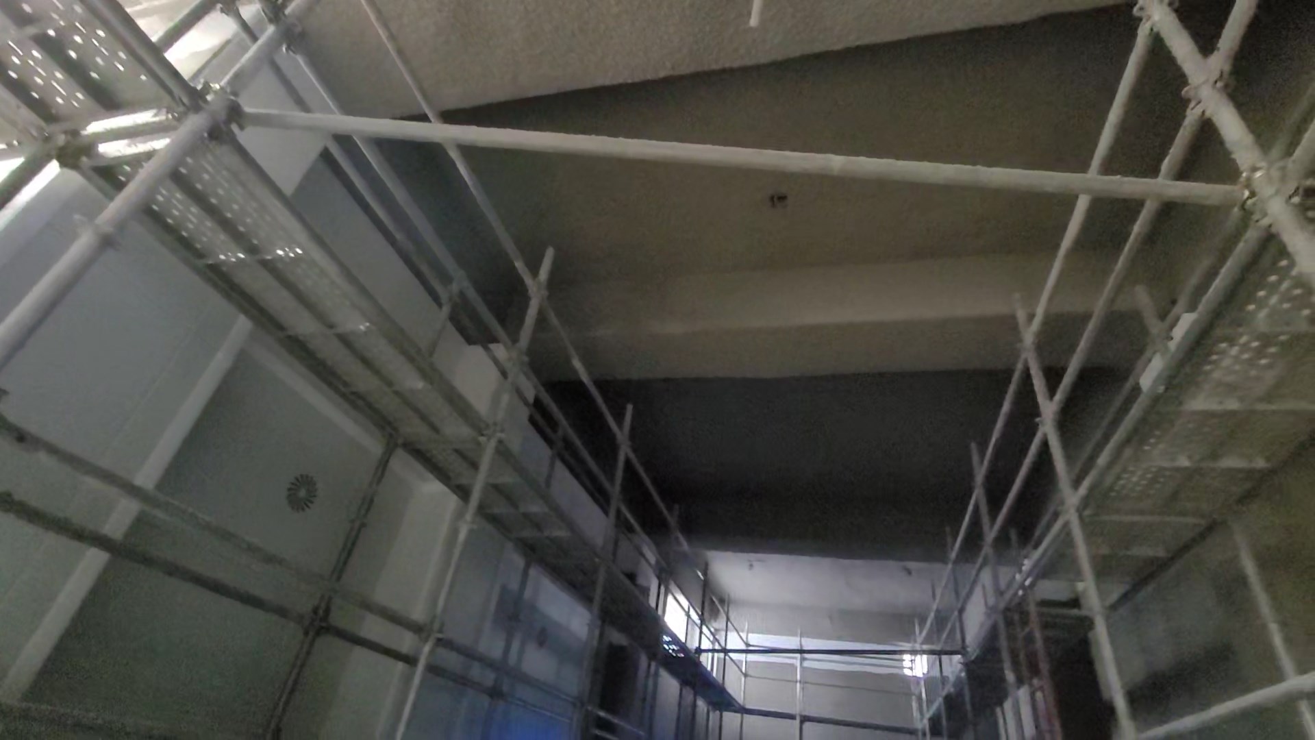 퍼라이트 뿜칠 시공 완료 모습4