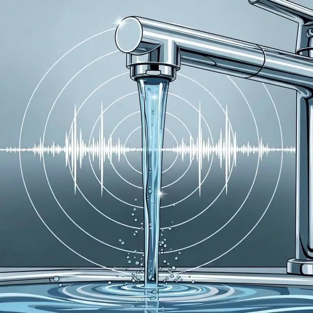 수도꼭지 물 진동 소음