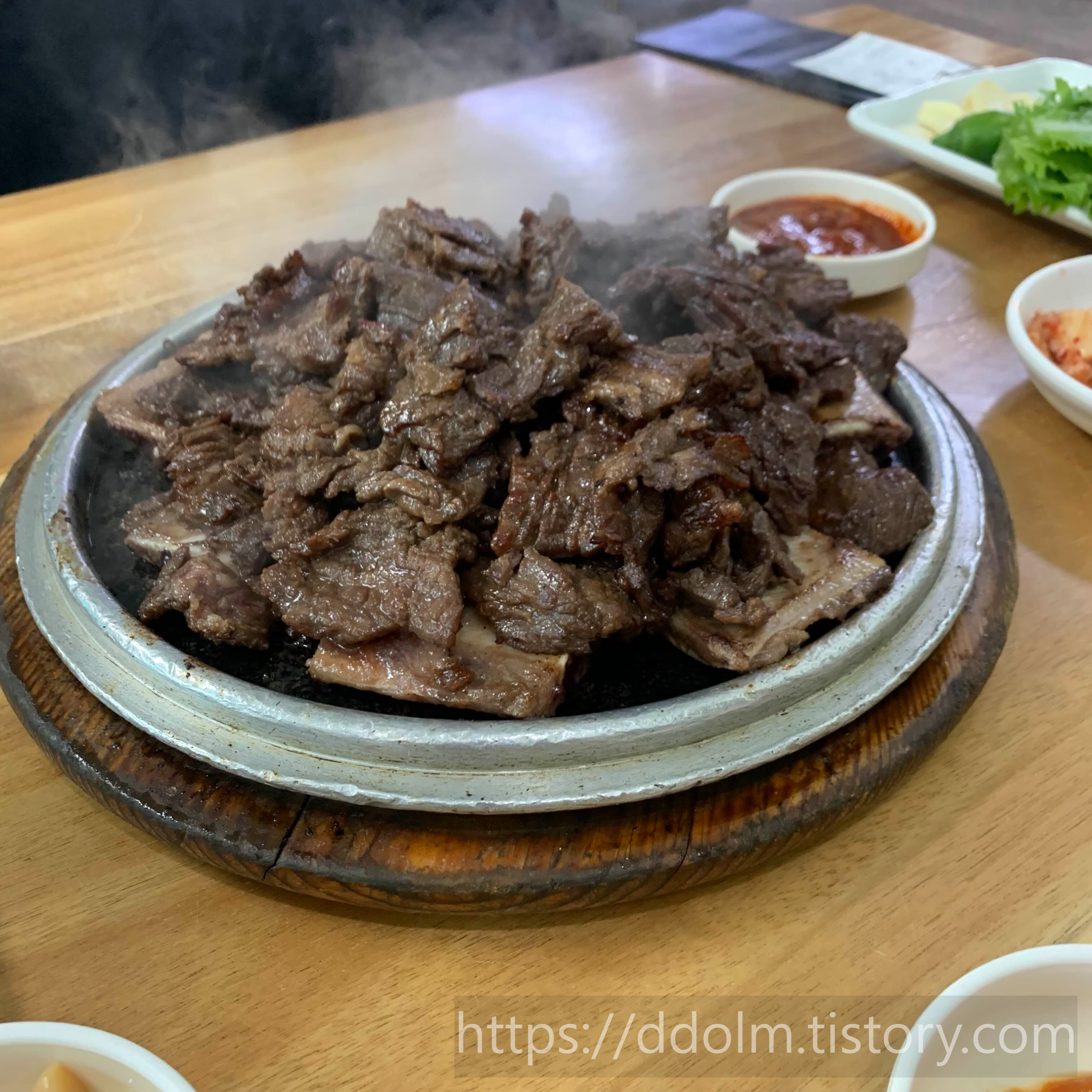 예산 소복갈비 양념갈비