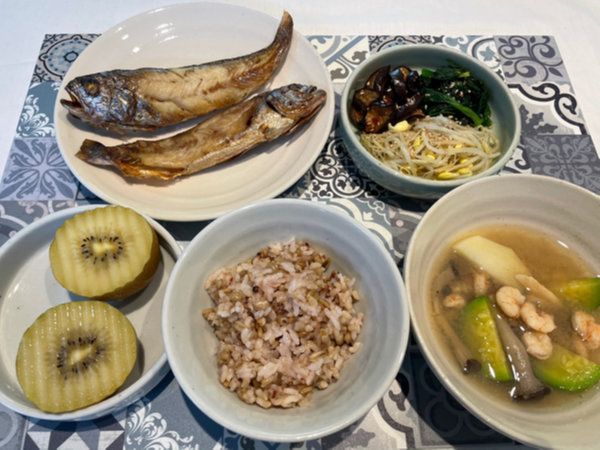 당뇨에 좋은 음식 - 실제 저녁 식사 예시