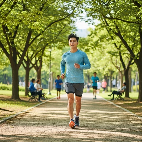 하루 30분 이상의 유산소 운동은 중성지방 감소와 심혈관 건강에 도움