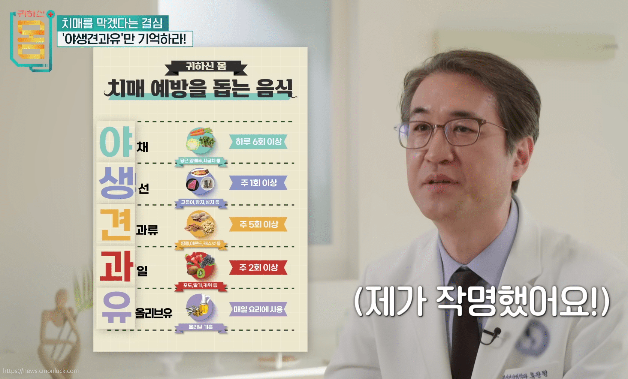 치매에 좋은 음식