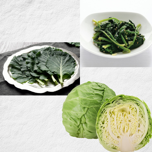 지방간에 좋은 음식 시금치 케일 양배추