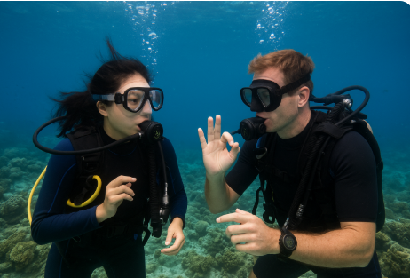 스쿠버 다이빙 강의 체험 관련 이미지