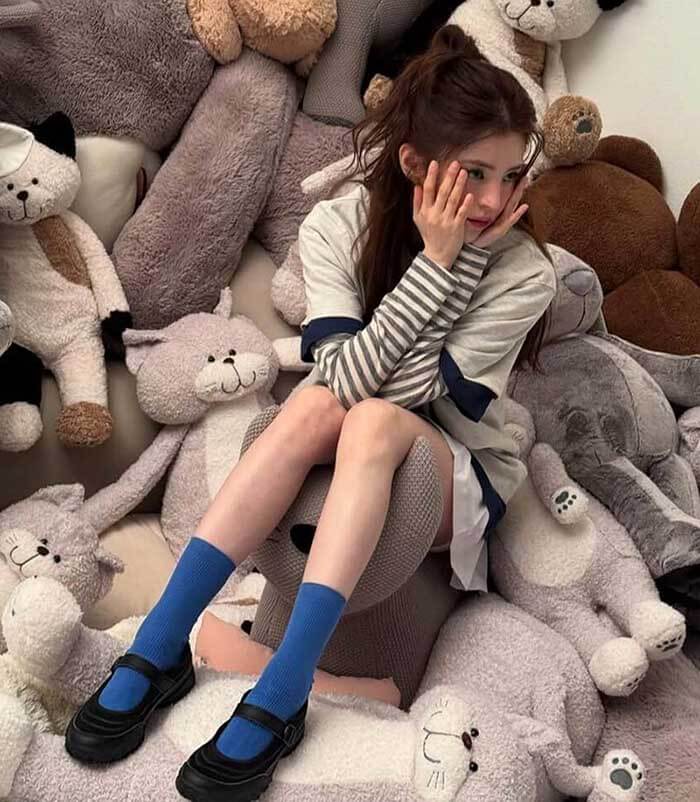 한소희 휠라 에샤페 메리제인