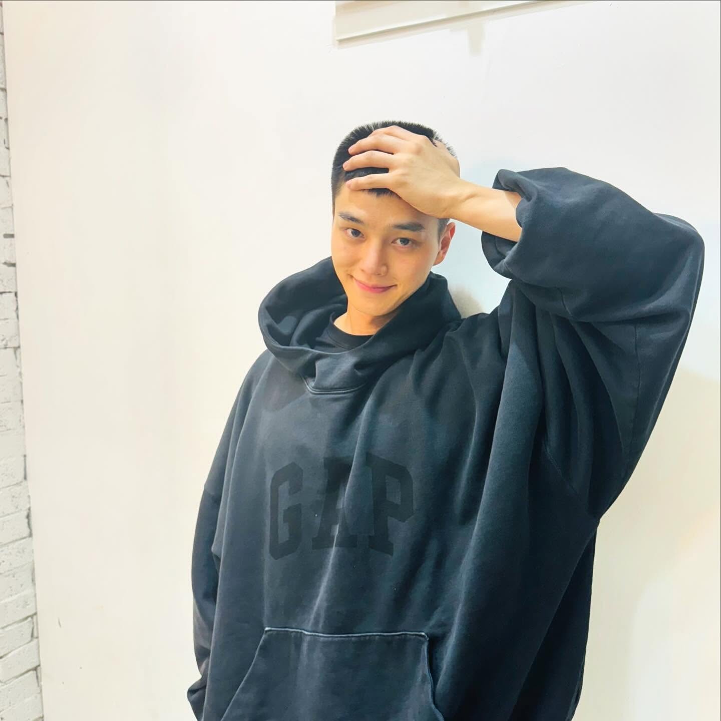 배우 송강 입대 전 사진