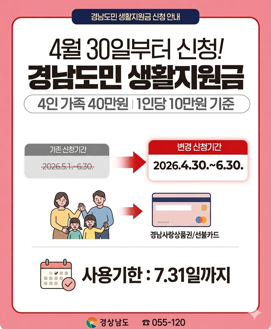 경남도민 생활지원금 신청방법, 온라인 경남바우처 홈페이지 접수 및 주소지 관할 읍면동 행정복지센터 방문 신청 안내