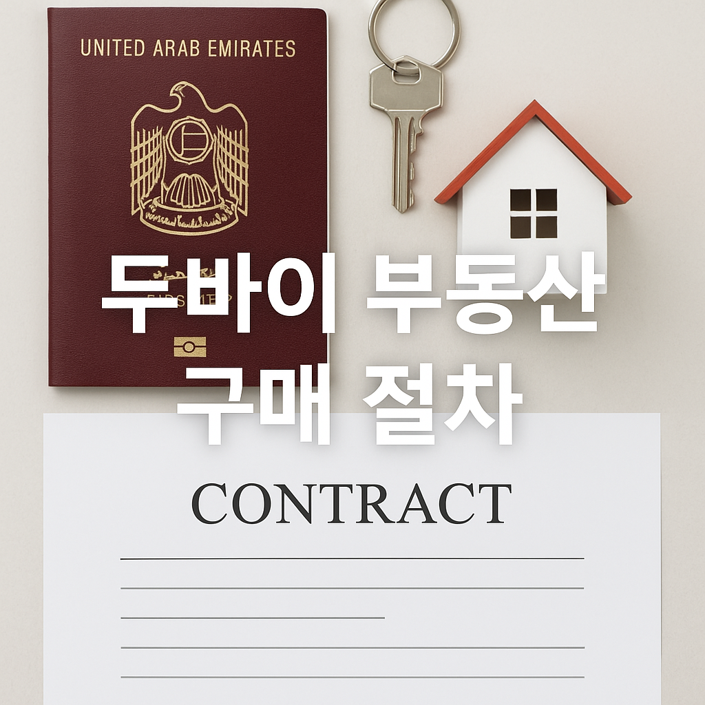 두바이 부동산 외국인 구매 절차 총정리