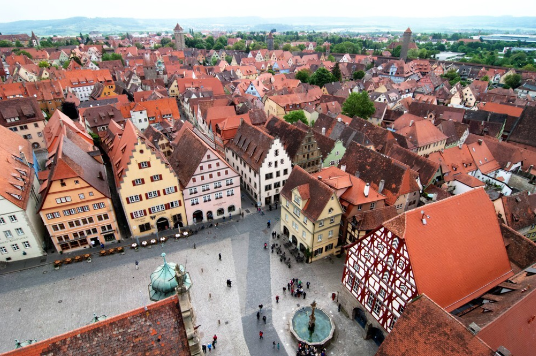 로텐부르크의 절경