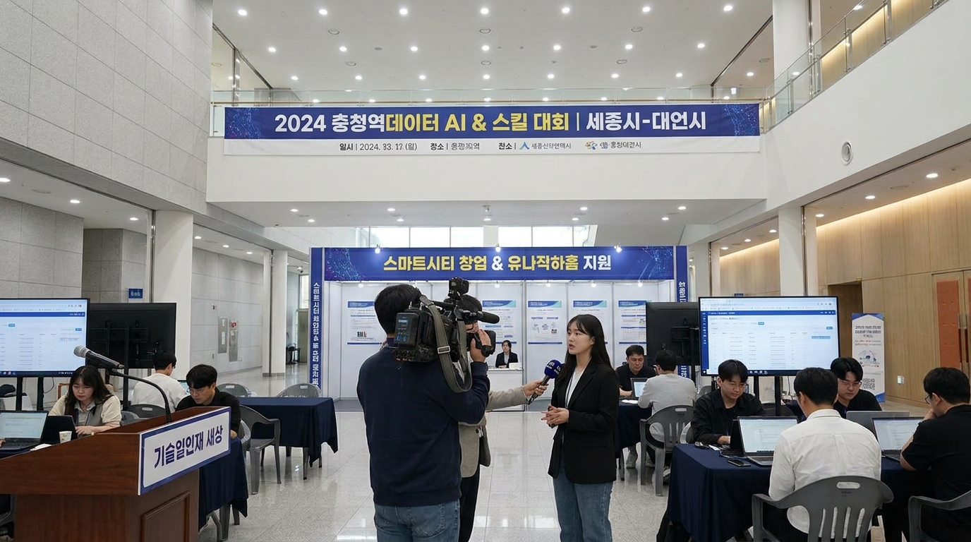 충청권 "기술로 미래 쓴다" ❘ 세종 경진대회&middot;대전 기능경기대회 성황