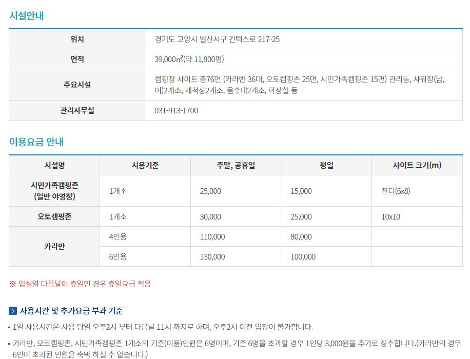 서울 근교에서 가볼만한 캠핑장 베스트 5