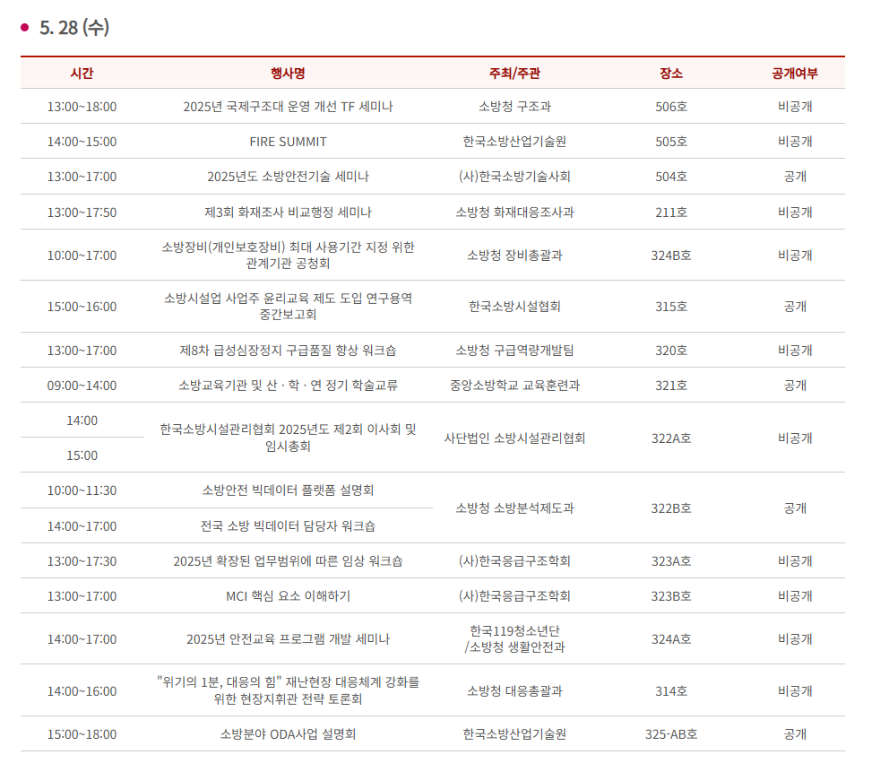 국제소방안전박람회