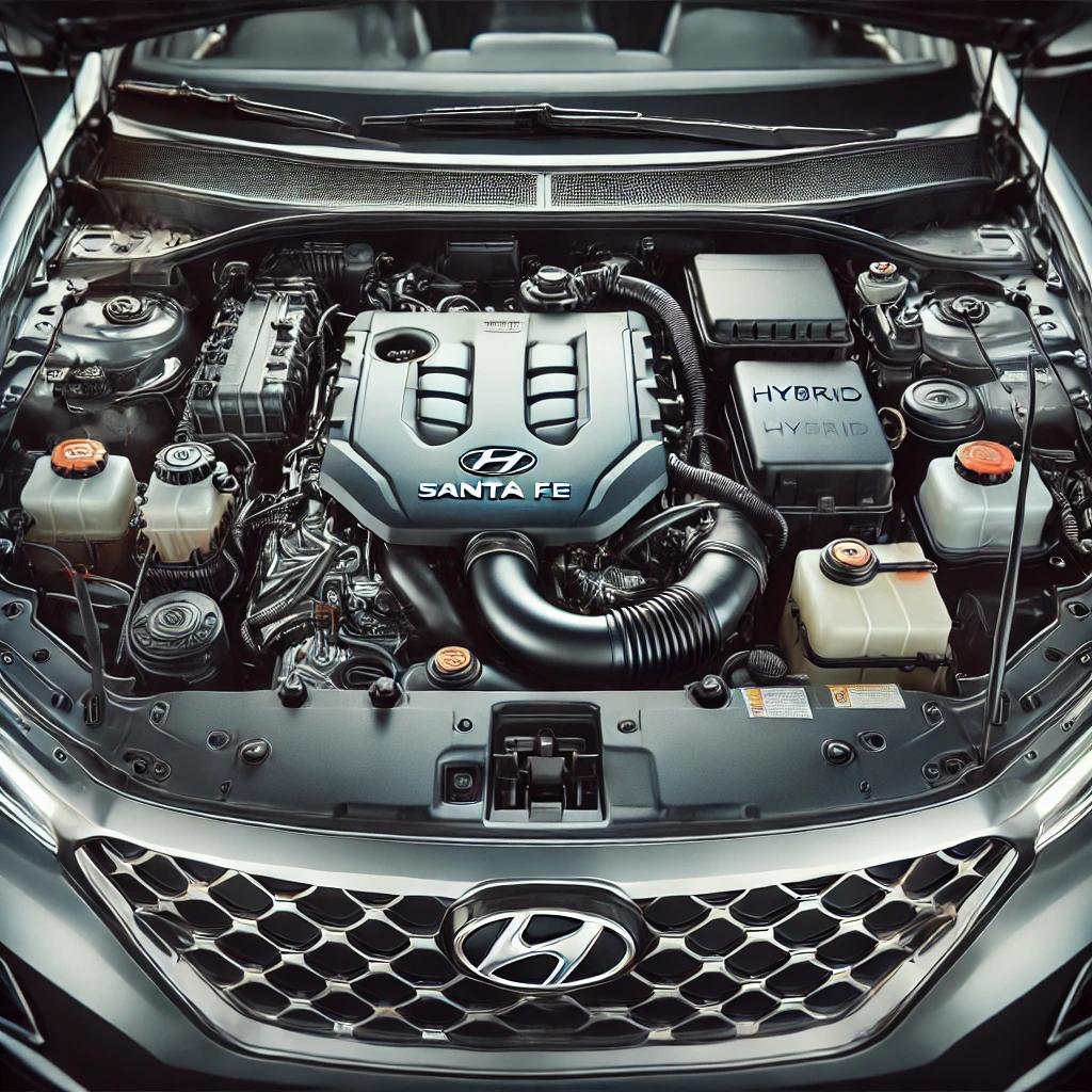 싼타페 하이브리드 엔진오일 증가