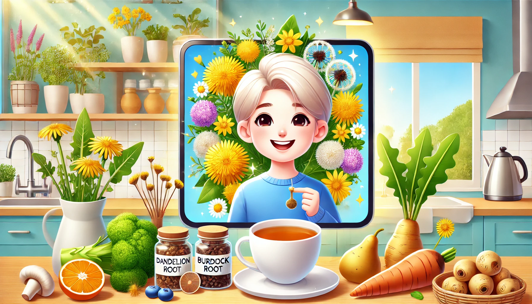 여드름 치료에 좋은 약초 차와 음식 추천! 건강한 피부로 가는 비밀 레시피