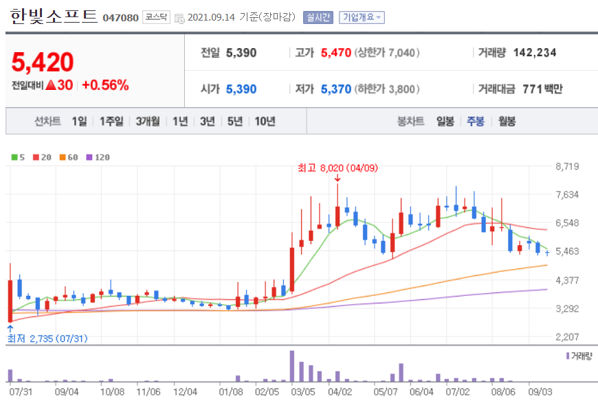 메타버스 관련주 대장주