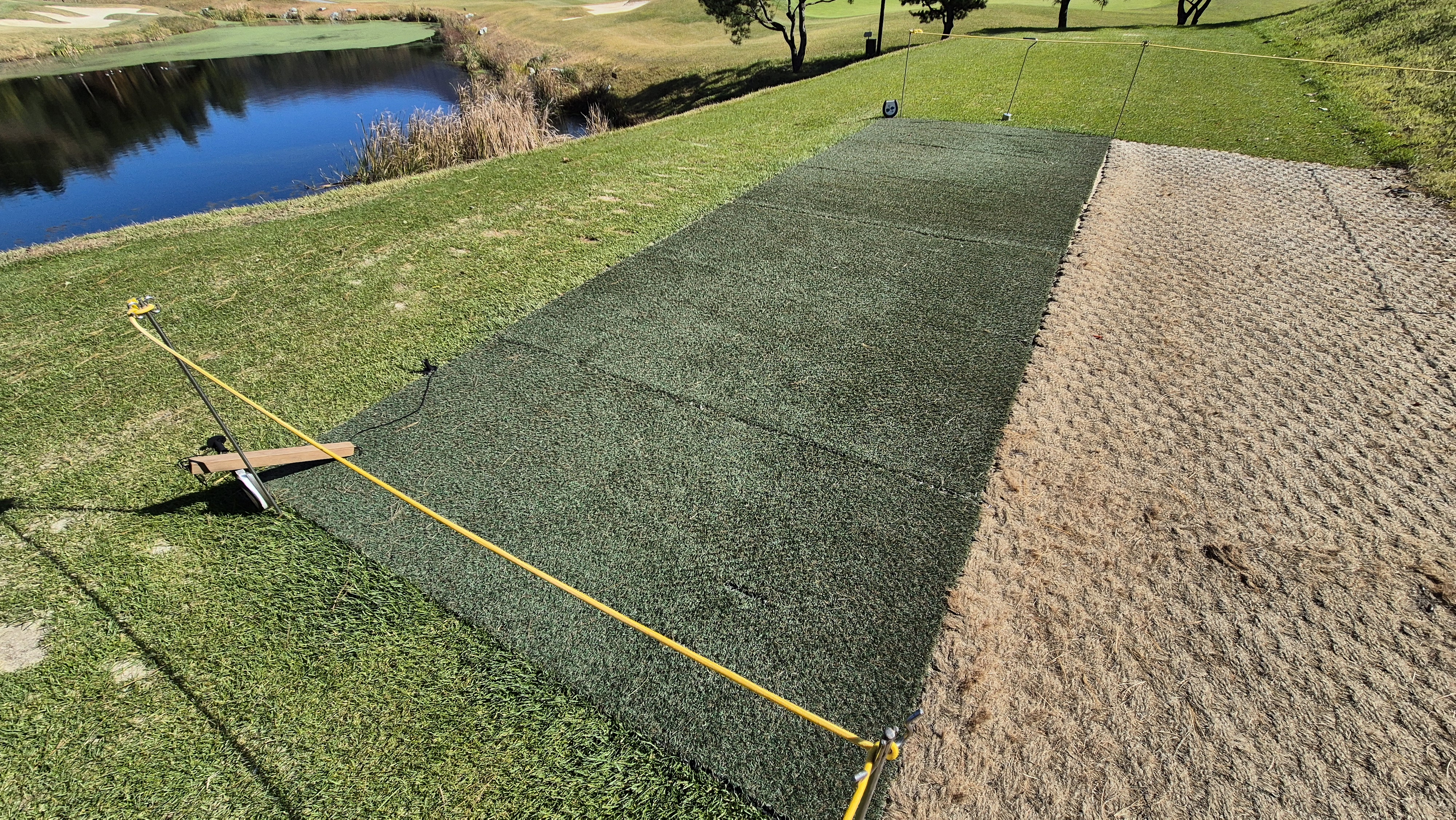 동촌gc 티잉구역 상태