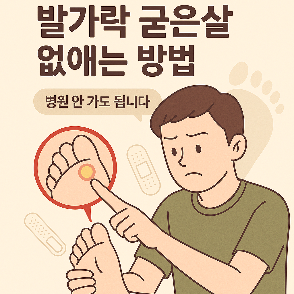 발가락 굳은 살