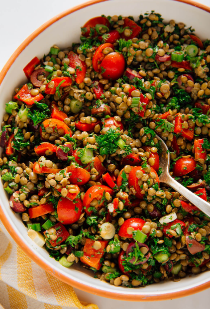 렌틸콩 샐러드 레시피 알아보자