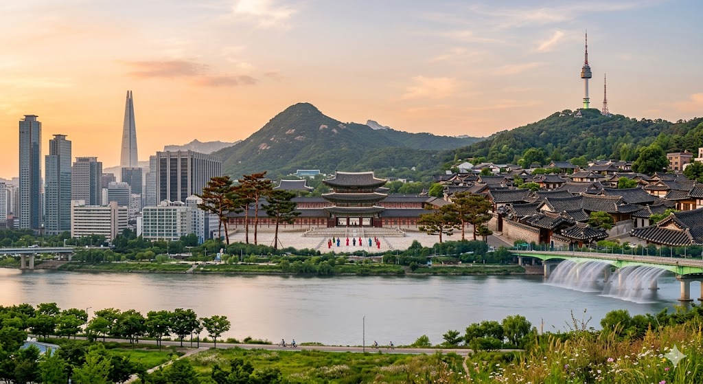 대한민국 서울, 전통과 현대가 공존하는 역동적인 도시