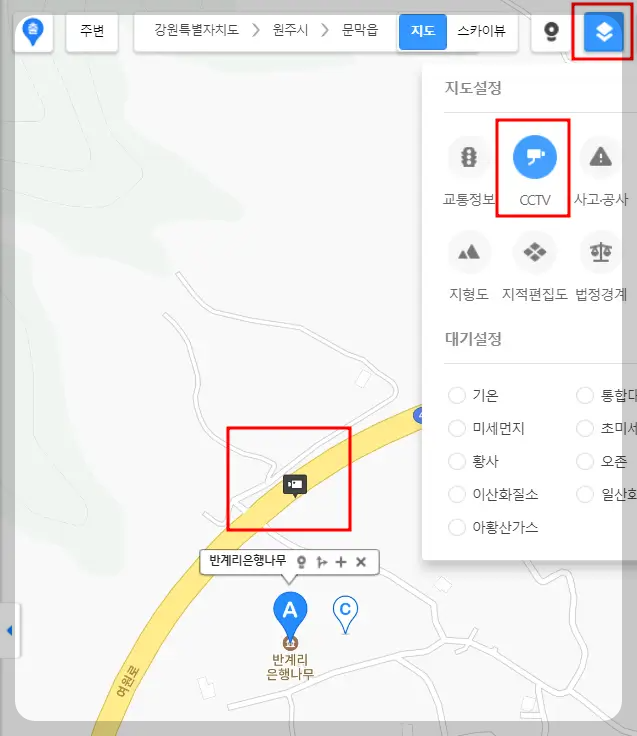 반계리 은행나무 CCTV