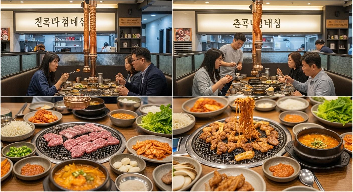 김포공항 고기집