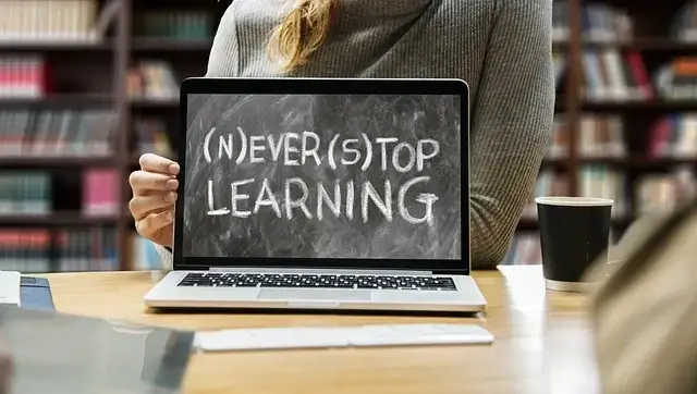never-stop-learning메세지