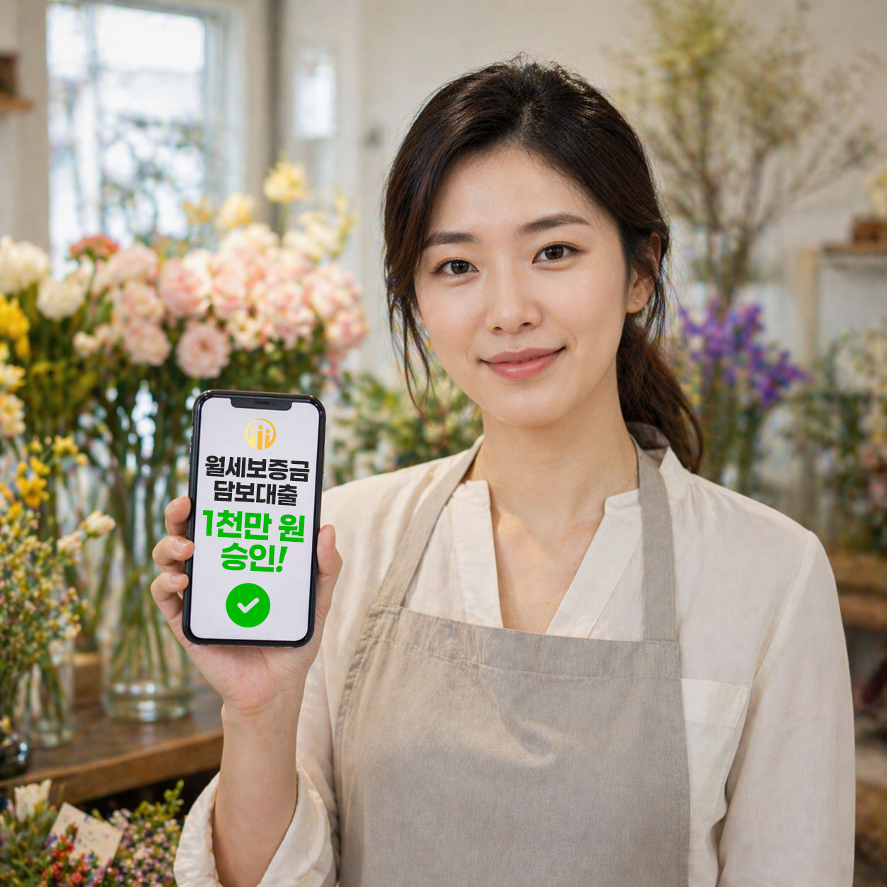 월세보증금담보대출 1천만 원 승인 사례