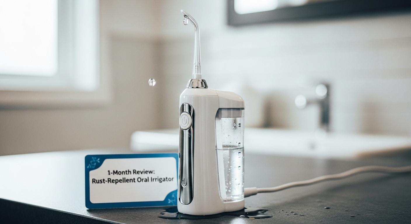 녹물 충전식 구강세정기 1달 사용 후기