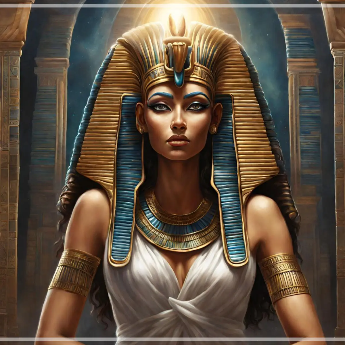 이집트-여왕-클레오파트라를-묘사한-이미지