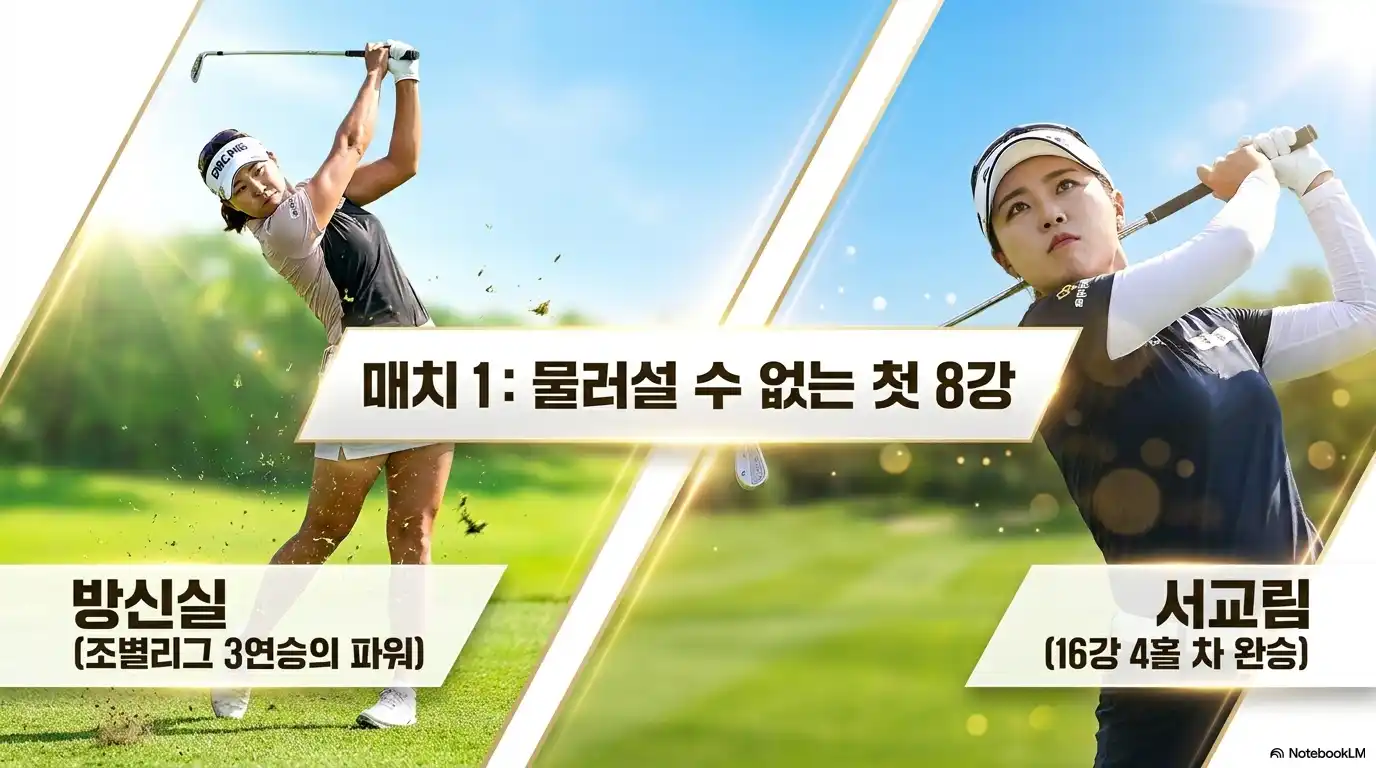 두산 매치플레이 방신실 대 서교림