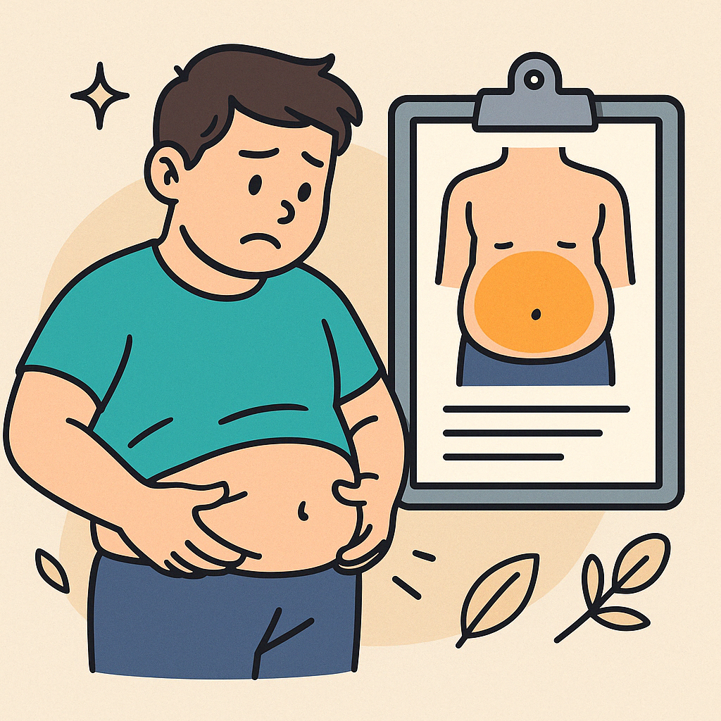 내장지방 줄이는 방법 이미지