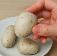 토란 껍질 까는법