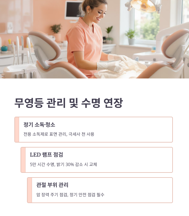 무영등 장비 관리 및 수명 연장 팁