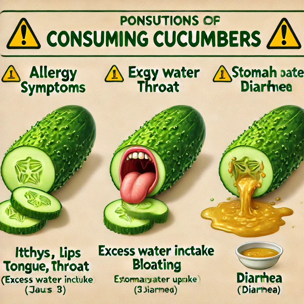 오이 섭취 시 주의사항