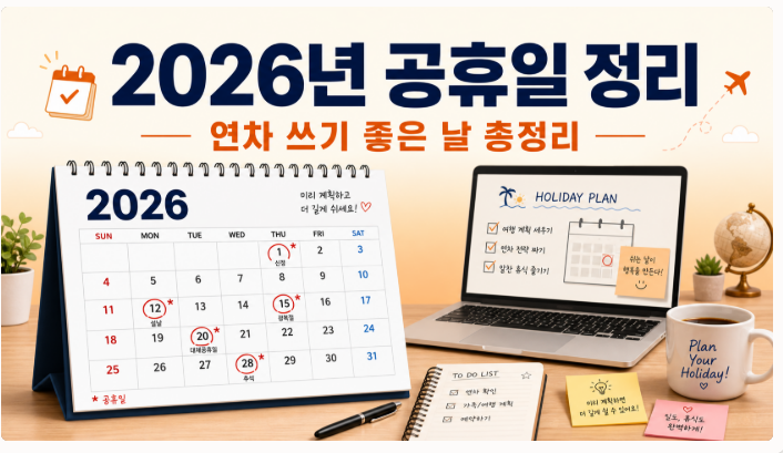 2026년 연휴